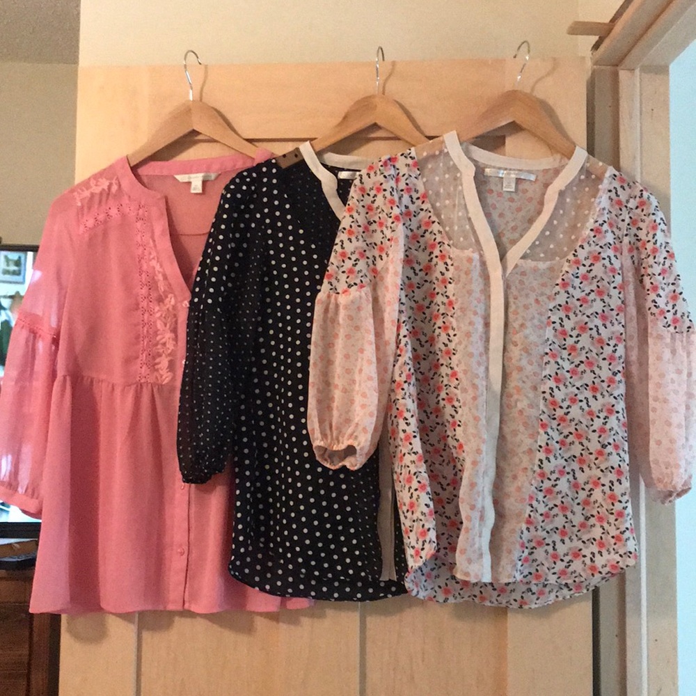 Bundle of Lauren Conrad tops xs